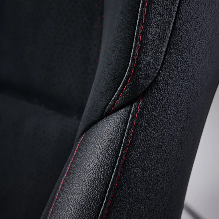 Stunning Red Stitching