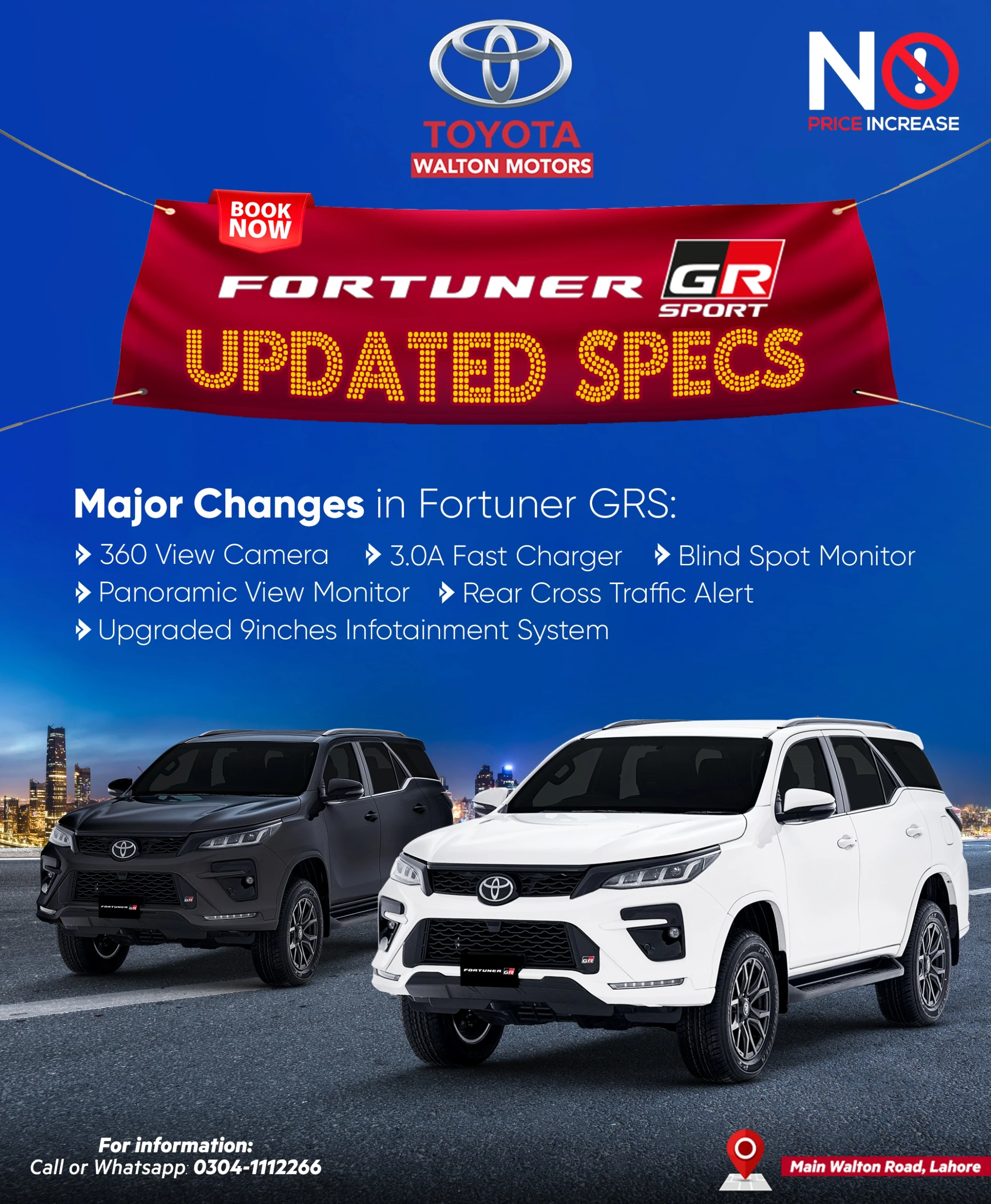 NEW UPGRADED TOYOTA FORTUNER GRS