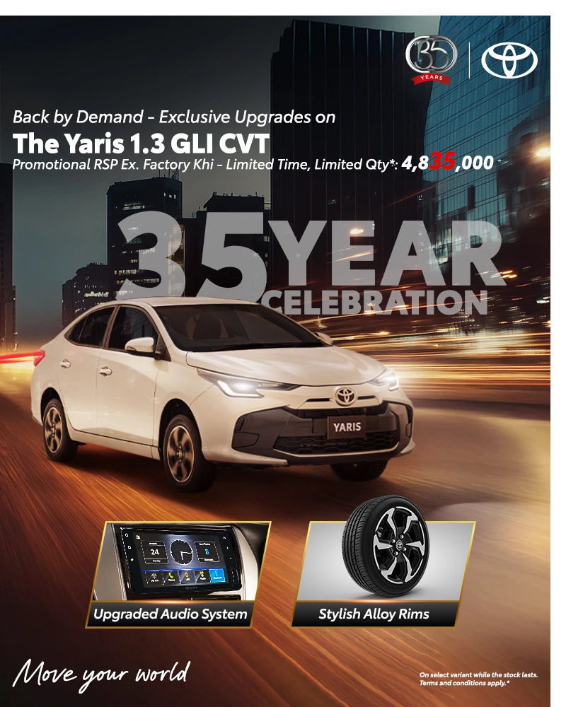 Toyota Yaris 1.3 GLI CVT -Limited Edition