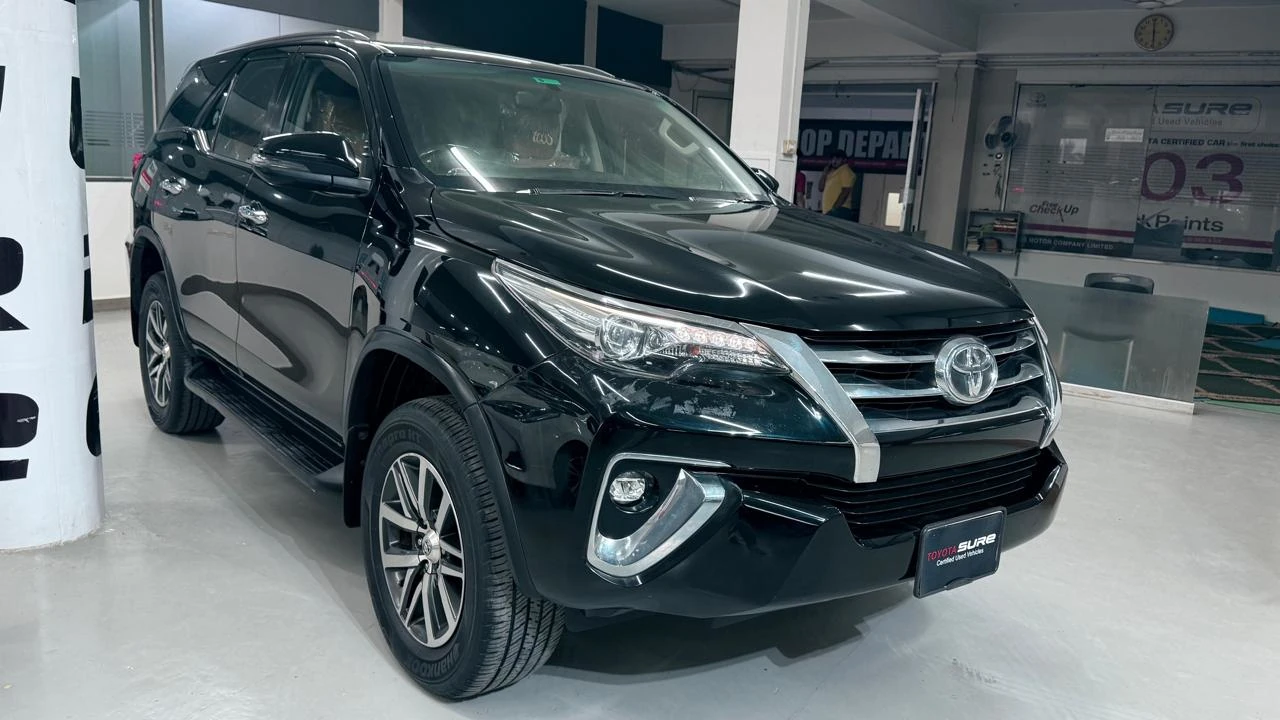 Toyota Fortuner V Certified Used Vehicle At Toyota Walton Motors Lahore